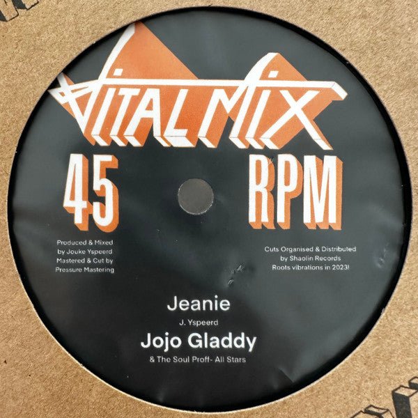 Jojo Gladstone : Jeanie (7", Ltd, Tra)