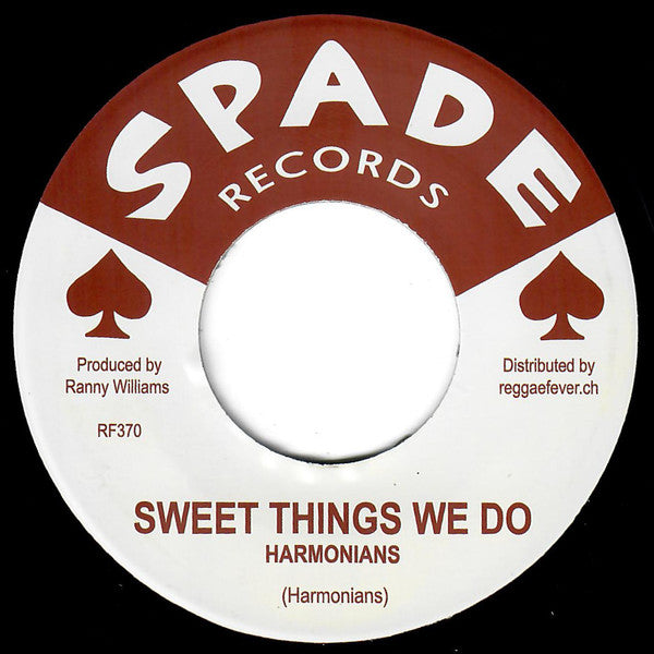 Tartans* / Harmonians : Want It Want It / Sweet Things We Do (7", Single, RE)