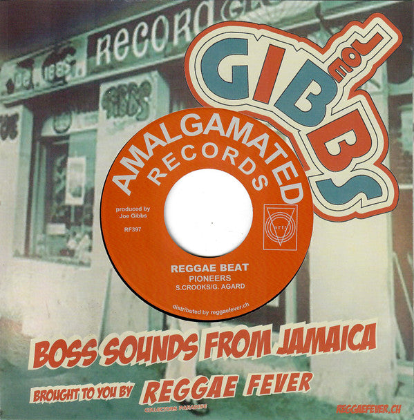 The Pioneers : Reggae Beat / Miss Eve, You Give Me Fever (7", RE)