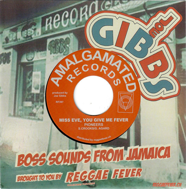 The Pioneers : Reggae Beat / Miss Eve, You Give Me Fever (7", RE)