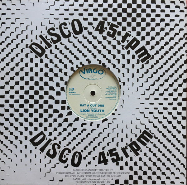Lion Youth : Rat A Cut Bottle (12", RE)