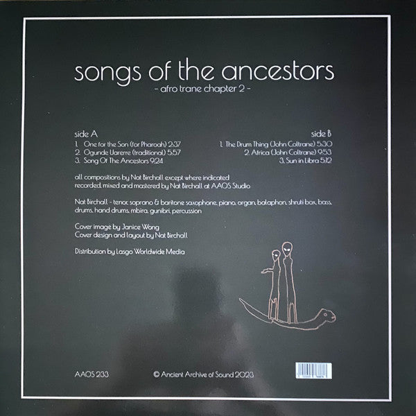 Nat Birchall : Songs Of The Ancestors - Afro Trane Chapter 2 - (LP, Album)