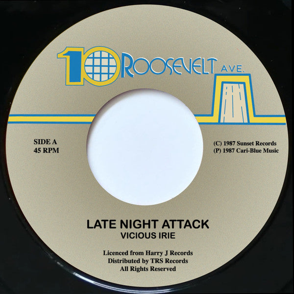 Vicious Irie : Late Night Attack (7", RE)