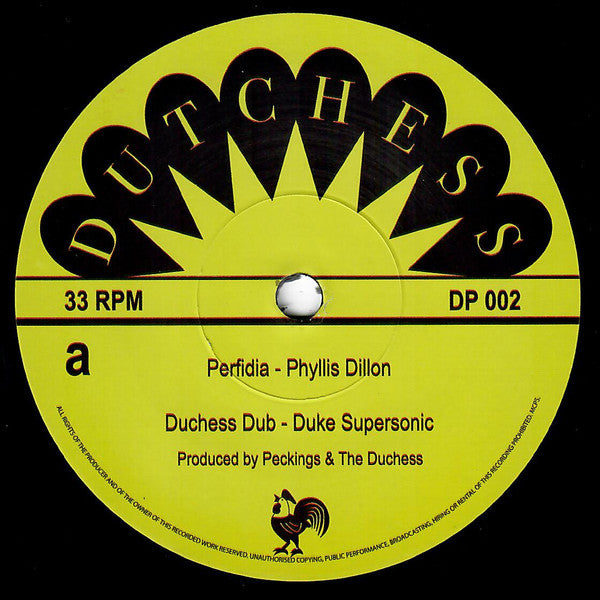 Phyllis Dillon : Perfidia / Love The One You’re With Remix (7")