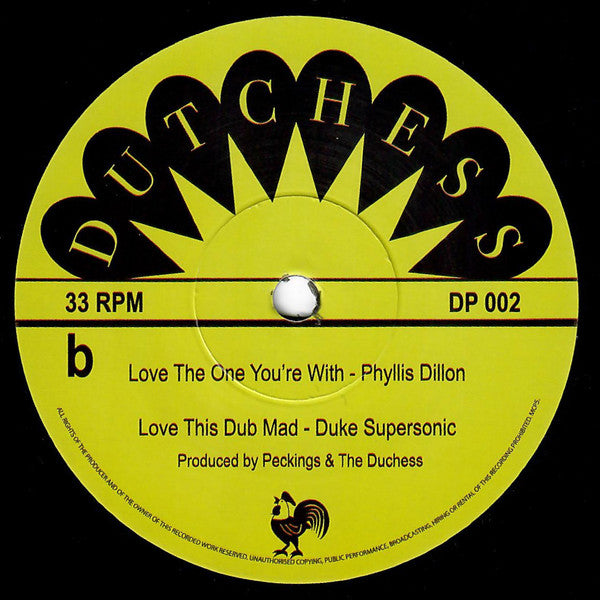 Phyllis Dillon : Perfidia / Love The One You’re With Remix (7")