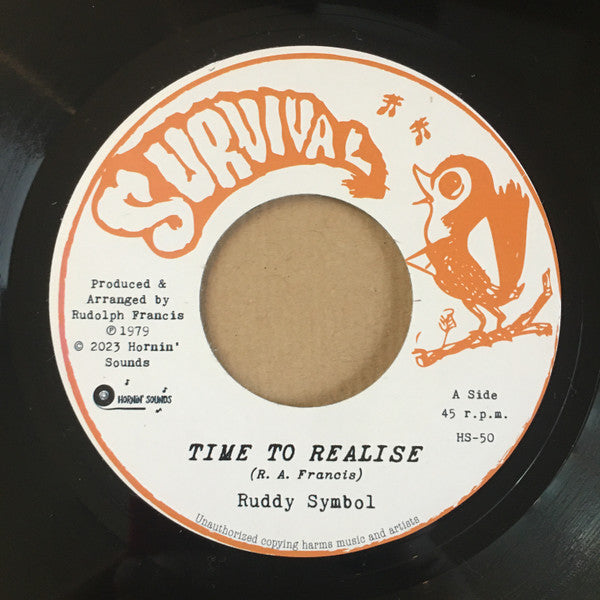 Ruddy Symbol* : Time To Realise  (7", Ltd, RE)