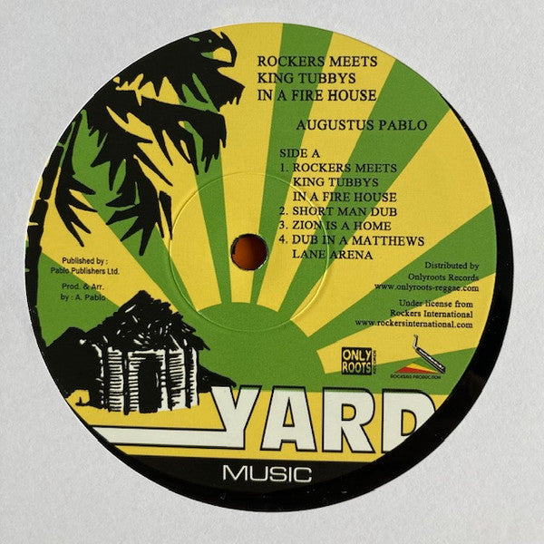 Augustus Pablo : Rockers Meets King Tubbys In A Fire House (LP, RP)
