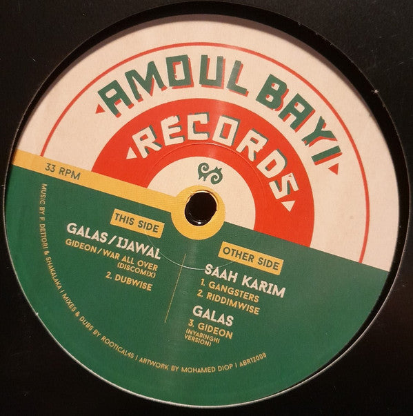 Galas, Ijawal, Saah Karim, Shakalaka, Fabrizio Dettori : Gideon (12", Maxi)