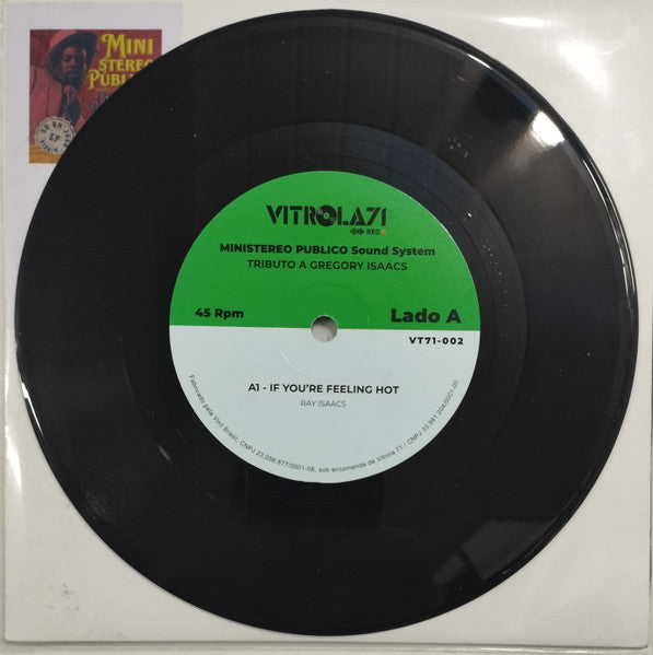 Ministereo Publico Sound System : Tributo A Gregory Isaacs (7", Single)