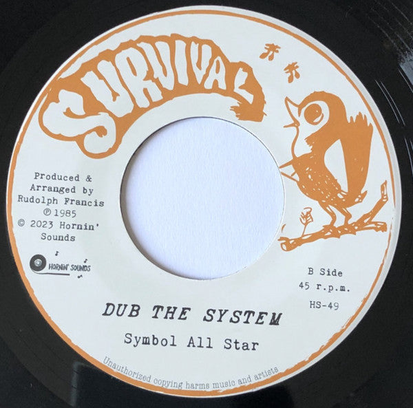 Ruddy Symbol* : A So The System Work  (7", RE, Mis)