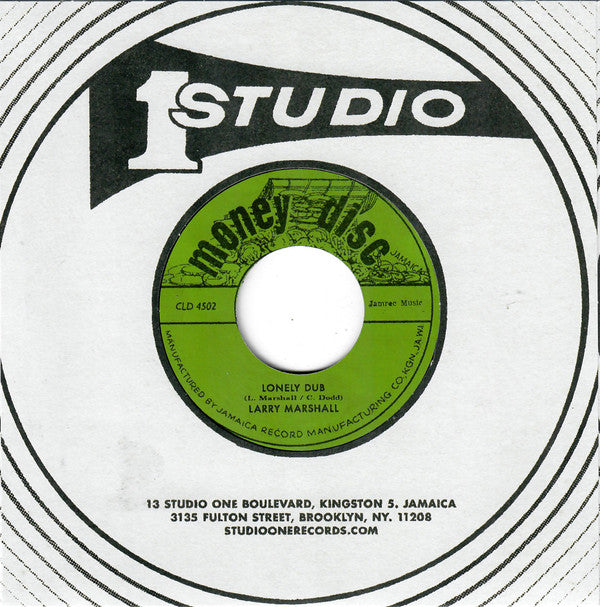Larry Marshall : Lonely Room (7")