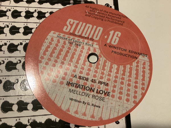 Mellow Rose / Sgt. Pepper : Imitation Love / Dub And Rub Ina Imitation Way (12", RE)