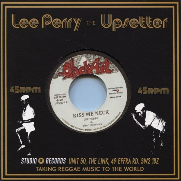 Lee Perry : Kiss Me Neck , Da Ba Da (7", Single, RE)