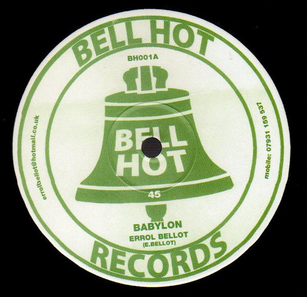 Errol Bellot : Babylon (12")