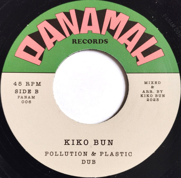 Kiko Bun : Pollution & Plastic (7", Single)