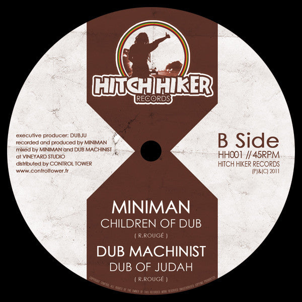 Miniman Feat Earl Sixteen : Children Of Judah (12", Ltd)