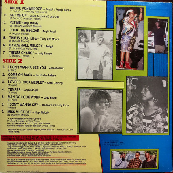 Various : Dancehall Daughters (LP, Comp)