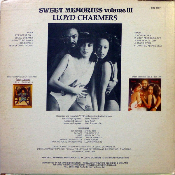 Lloyd Charmers : Sweet Memories Volume III (LP, Album)