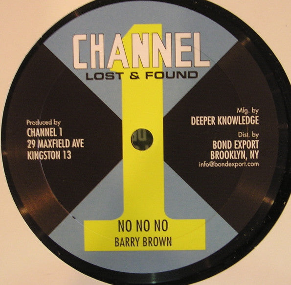 Barry Brown : No No No (10")
