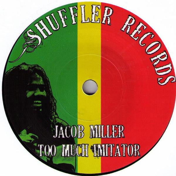 Jacob Miller : Too Much Imitator (7", RE, Unofficial)