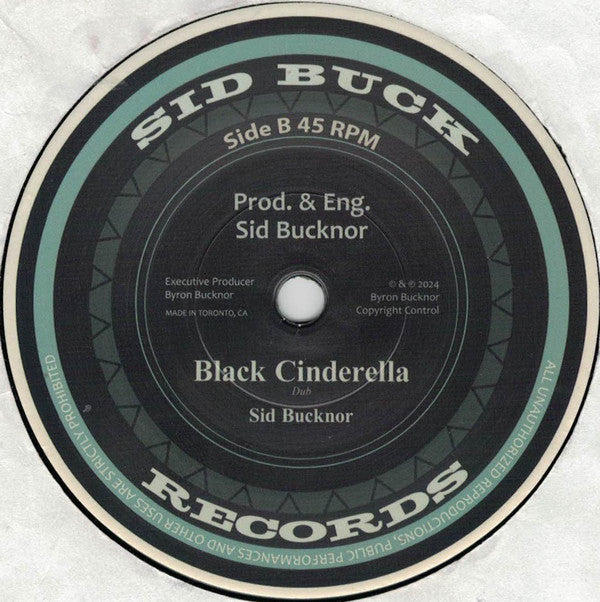 Max Asher : Black Cinderella (Vocal & Dub) (7", Single, RE, RM)