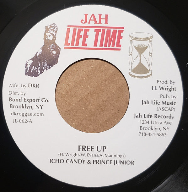 Icho Candy & Prince Junior : Free Up (7", Single)