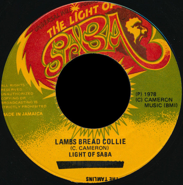 The Light Of Saba : Lambs Bread Collie (7")
