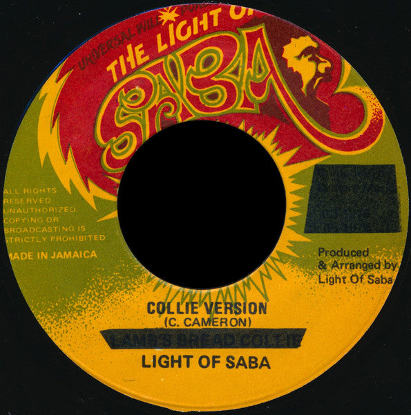 The Light Of Saba : Lambs Bread Collie (7")