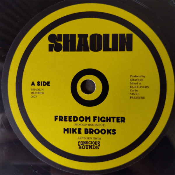 Mike Brooks : Freedom Fighter (Lathe, 7", Ltd)