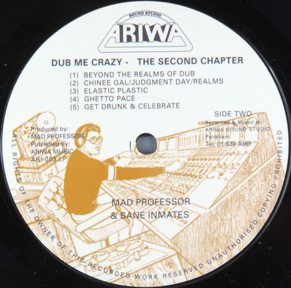 Mad Professor : Beyond The Realms Of Dub (Dub Me Crazy! The Second Chapter) (LP, Album, RE)