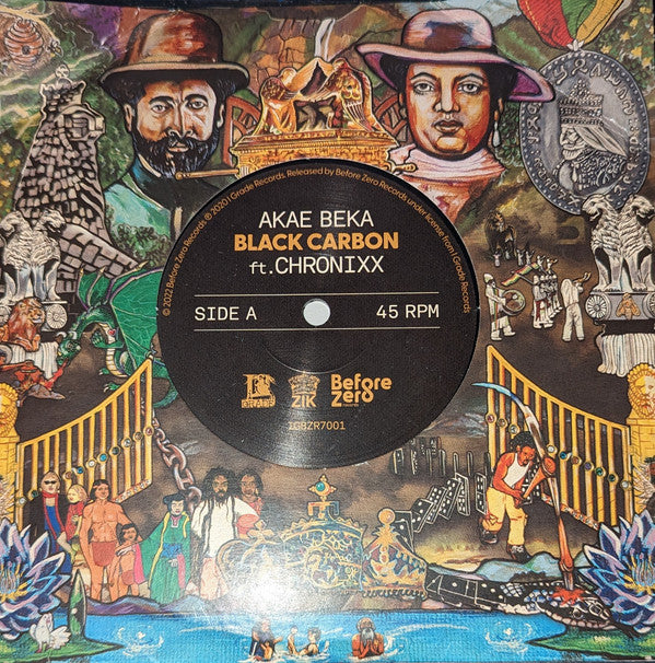 Akae Beka Ft. Chronixx : Black Carbon  (7")