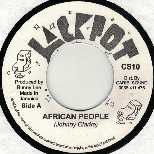 Johnny Clarke : African People (7", Single, RE)