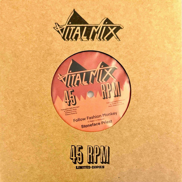 Stoneface Priest : Follow Fashion Monkey (7", Ltd)