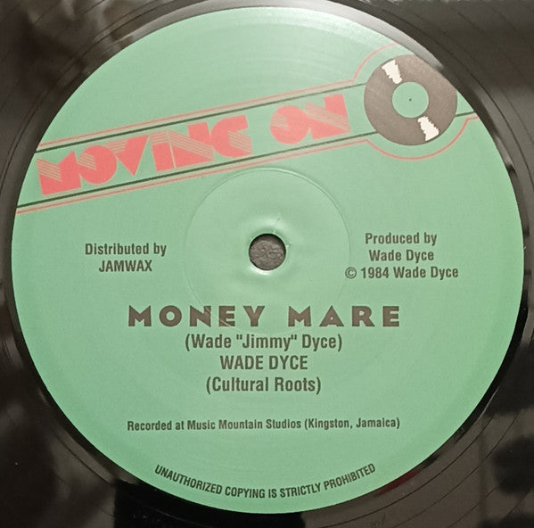 Wade "Jimmy" Dyce : Money Mare / Hide And Seek (12", RE)