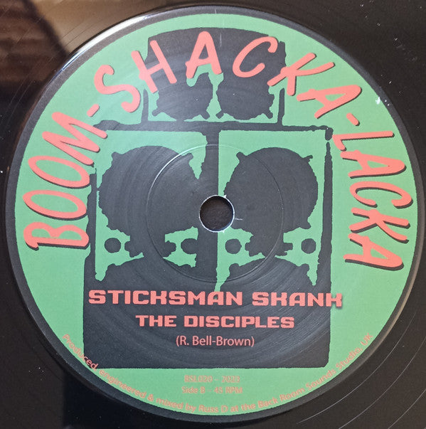 The Disciples (2) : Red Moon Rise / Sticksman Skank (12")