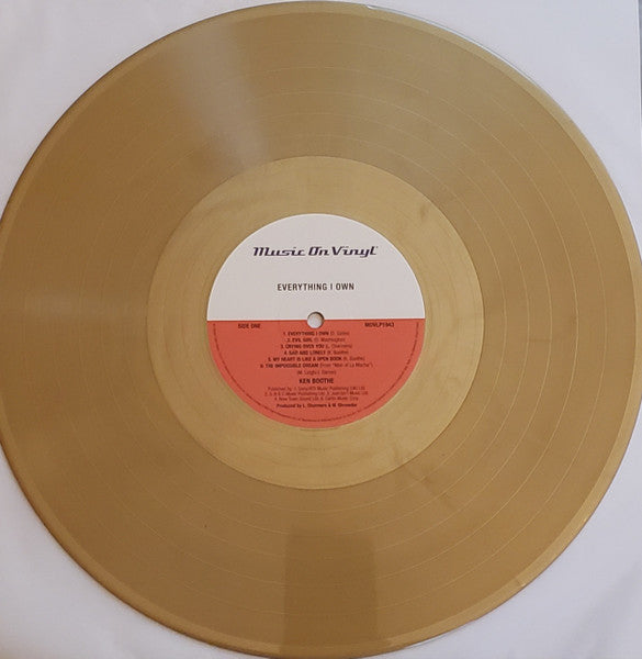 Ken Boothe : Everything I Own (LP, Album, Ltd, Num, RE, Gol)