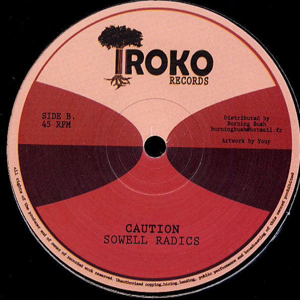 Sowell Radics : Fight, Fight, Fight / Caution (12", RE)