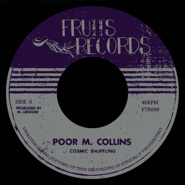 Cosmic Shuffling : Poor M. Collins / Memories of Plans-Bochet (7")
