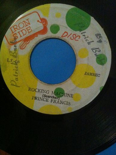 Prince Francis / Freddie McGregor And The Soul Defenders : Rocking Machine / Rocking Version (7", Single)
