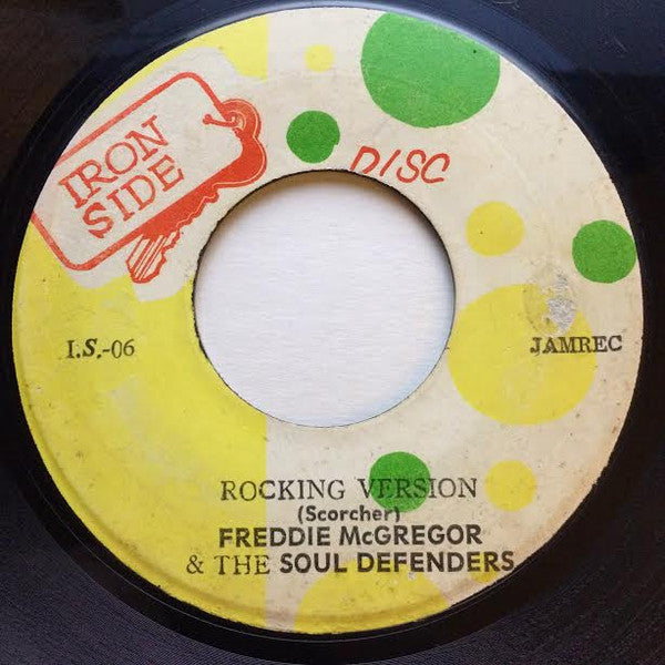 Prince Francis / Freddie McGregor And The Soul Defenders : Rocking Machine / Rocking Version (7", Single)