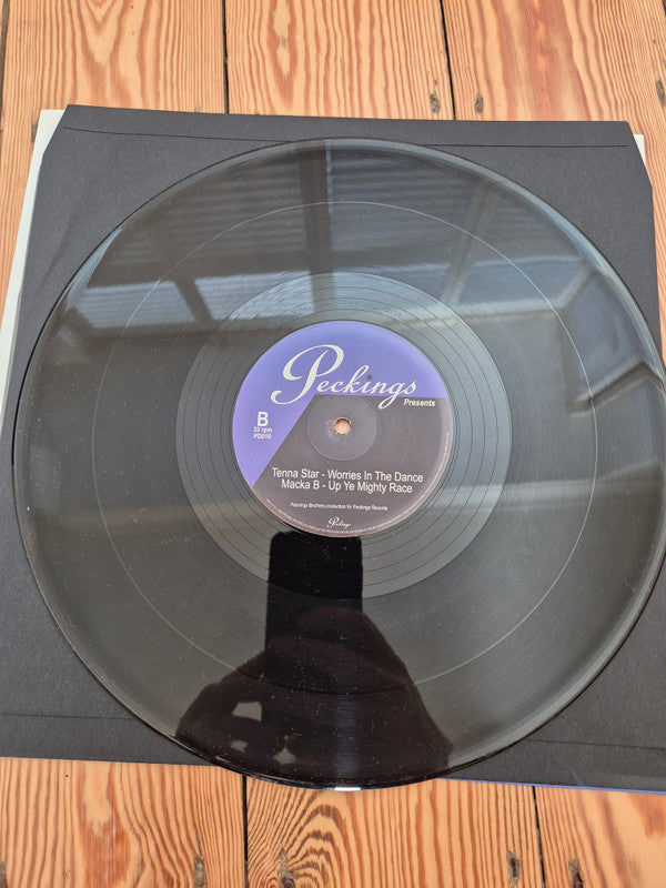 Ras Sherby, Peckings Allstars, Tenna Star, Macka B : Warning  (12", Maxi)