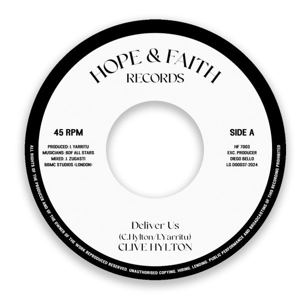 Clive Hylton : Deliver us (7", Single)