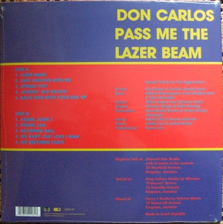 Don Carlos (2) : Pass Me The Lazer Beam (LP, RSD, RE)