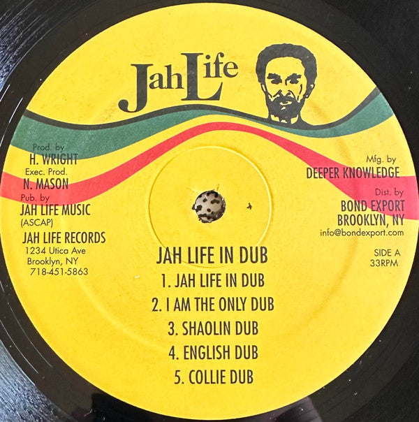 Scientist : Jah Life In Dub (LP, Album, RP)