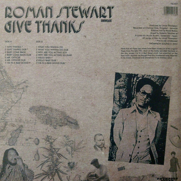 Roman Stewart : Give Thanks (LP, Sho)