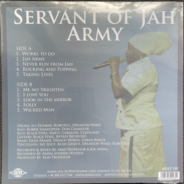 Queen Omega : Servant Of Jah Army (LP, Album)