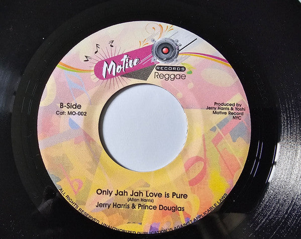 Jerry Harris : Only Jah Love Is Pure (7", Single)