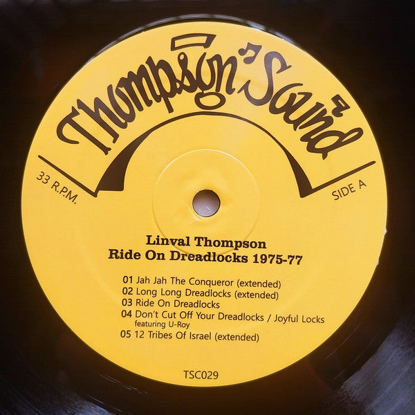 Linval Thompson : Ride On Dreadlocks 1975-77 (LP)