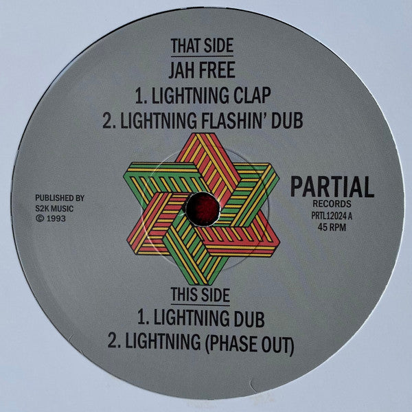 Jah Free : Lightning Clap (12", RE)