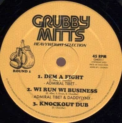 Admiral Tibet : Dem A Fight (12", Maxi)